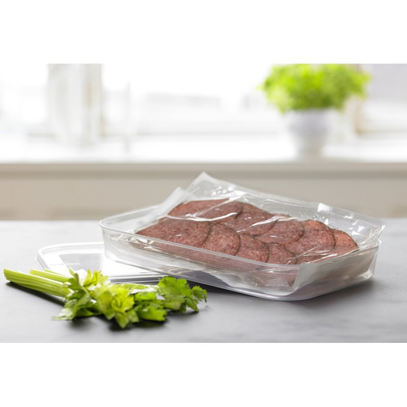 plast team Bac de congélation Helsinki, transparent, rectangulaire, 3,0 litre